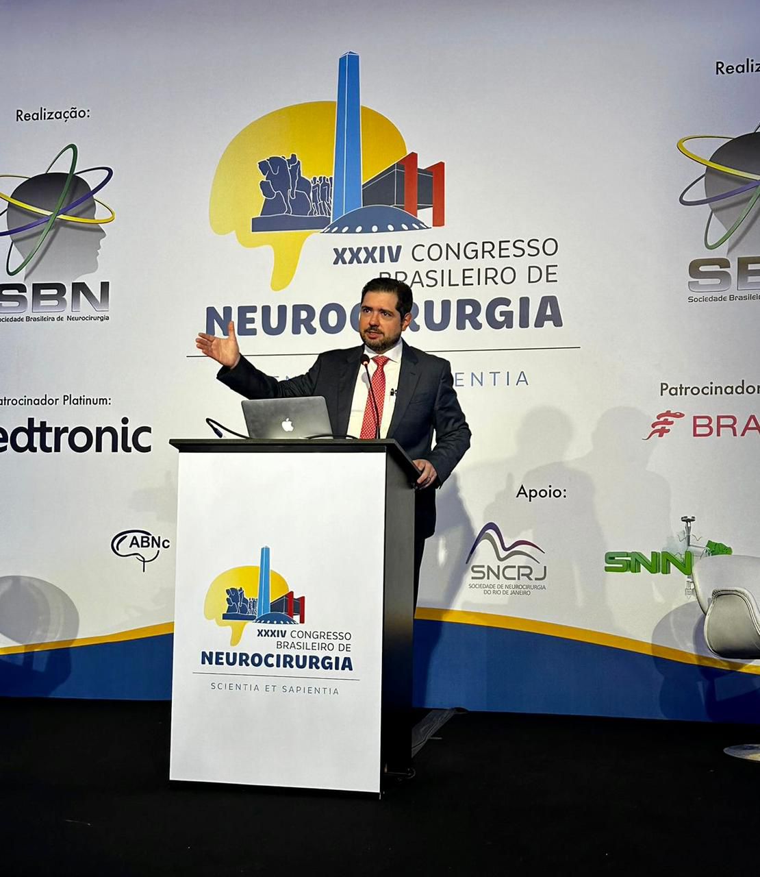 Palestrante XXXIV Congresso Brasileiro de Neurocirurgia